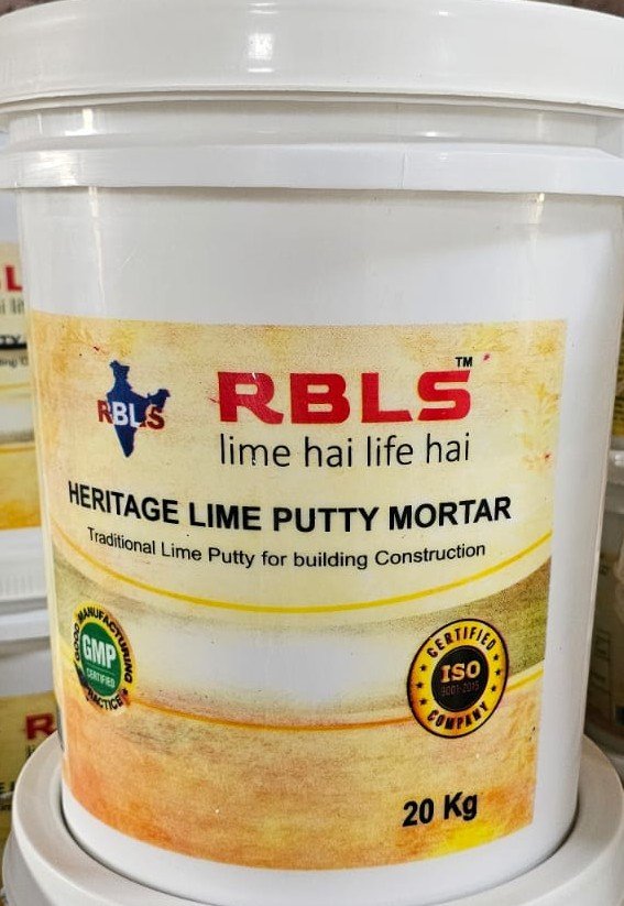Lime Putty Mortar construction India